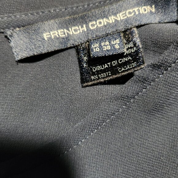 French Connection Lace-detail Flowy Blouse - Picture 4 of 5